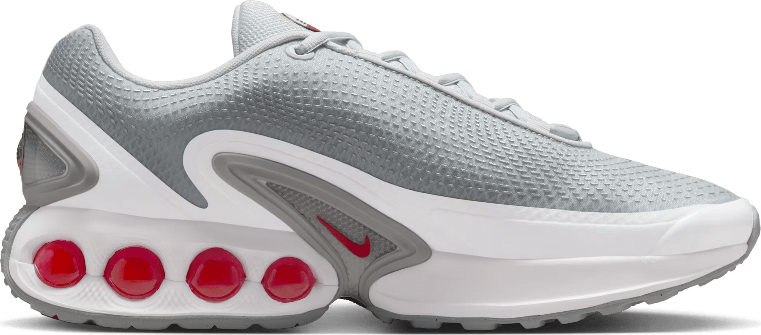 Nike Air Max Dn Pure Platinum Wolf Grey Metallic Silver University Red