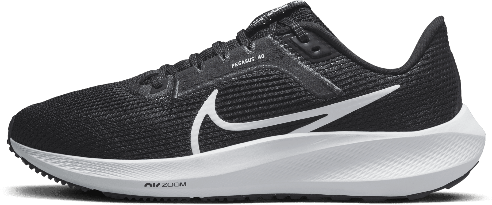 Nike Pegasus 40 Black White (Women's)