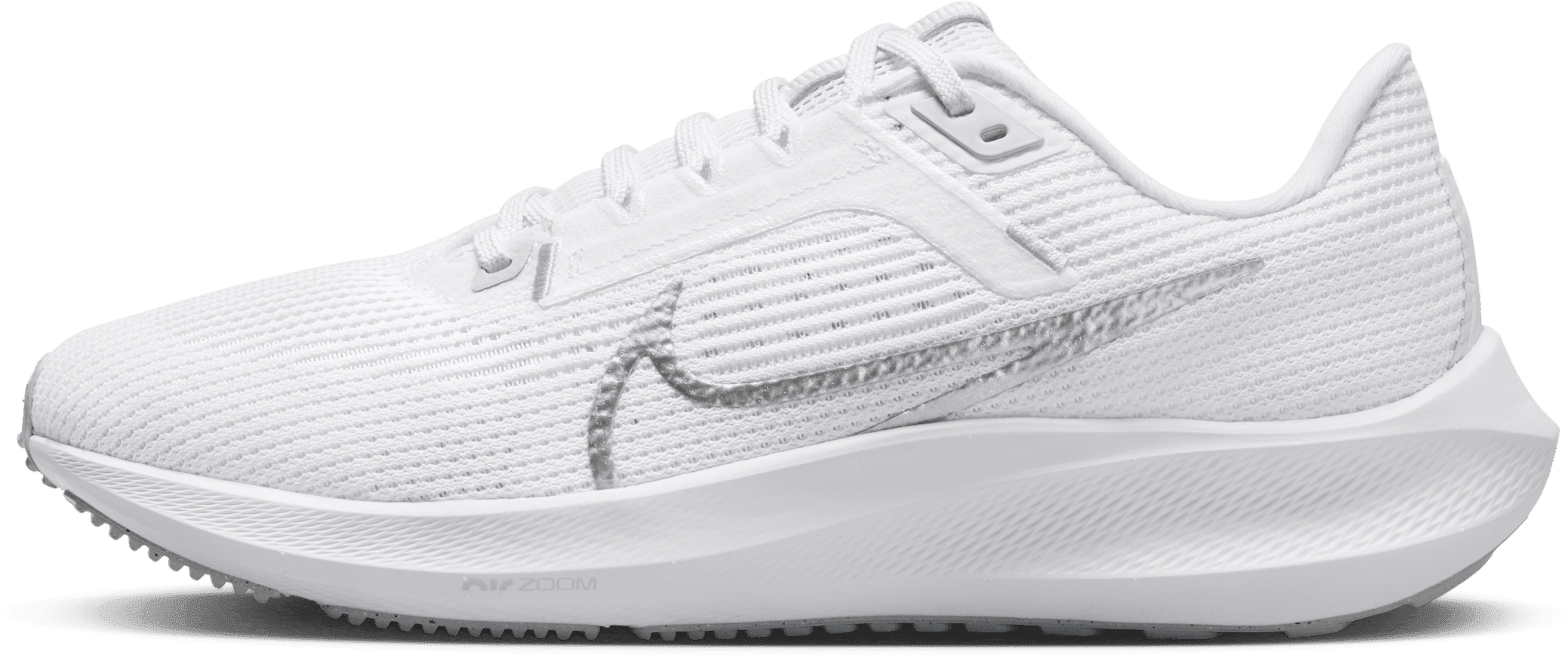 Nike Pegasus 40 White Metallic Silver (Women's)