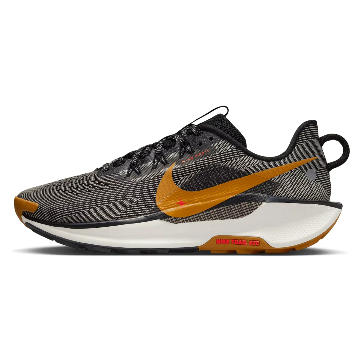 Nike React Pegasus Trail 5 Black Fir College Grey Desert Ochre