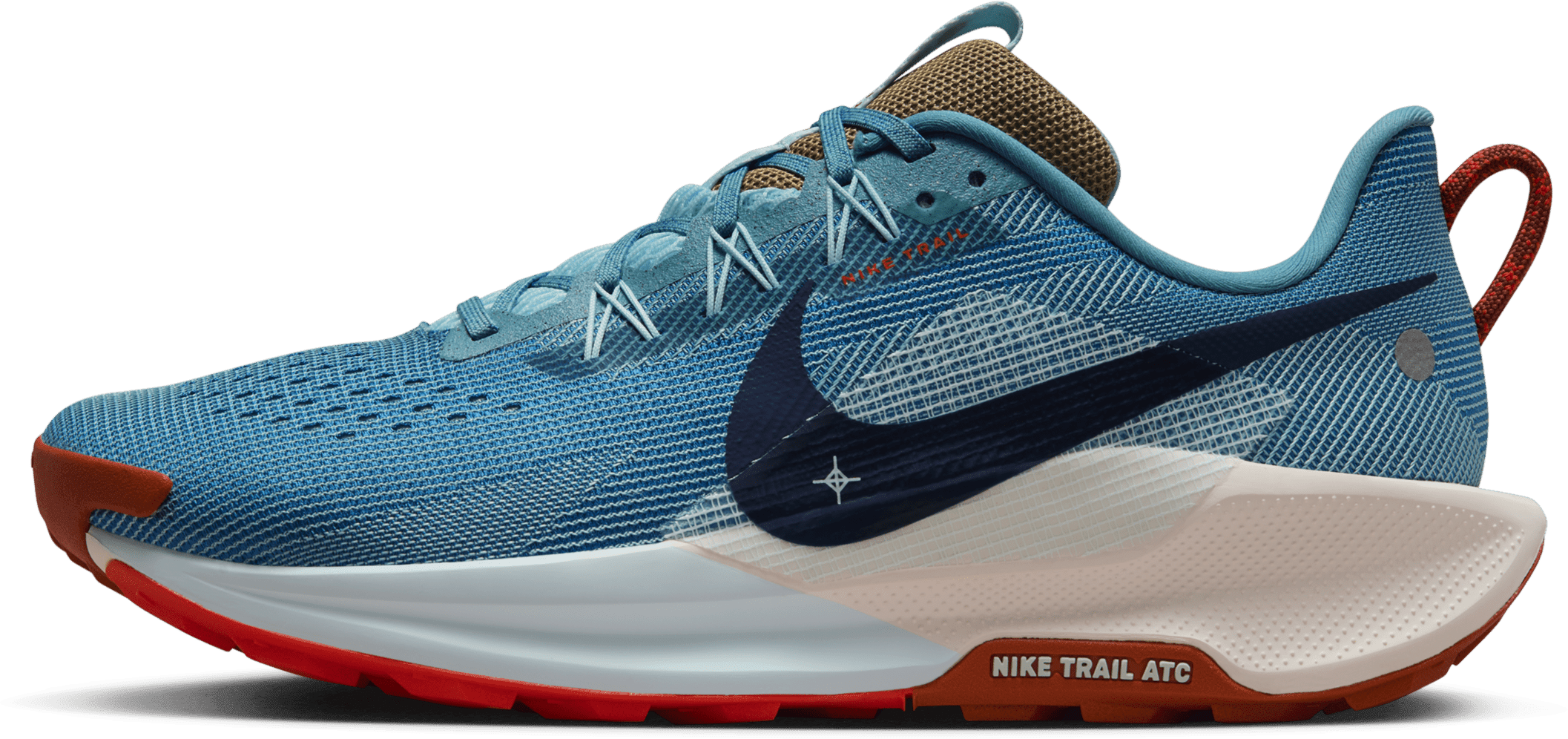 Nike React Pegasus Trail 5 Denim Turquoise Glacier Blue Vintage Coral Midnight Navy