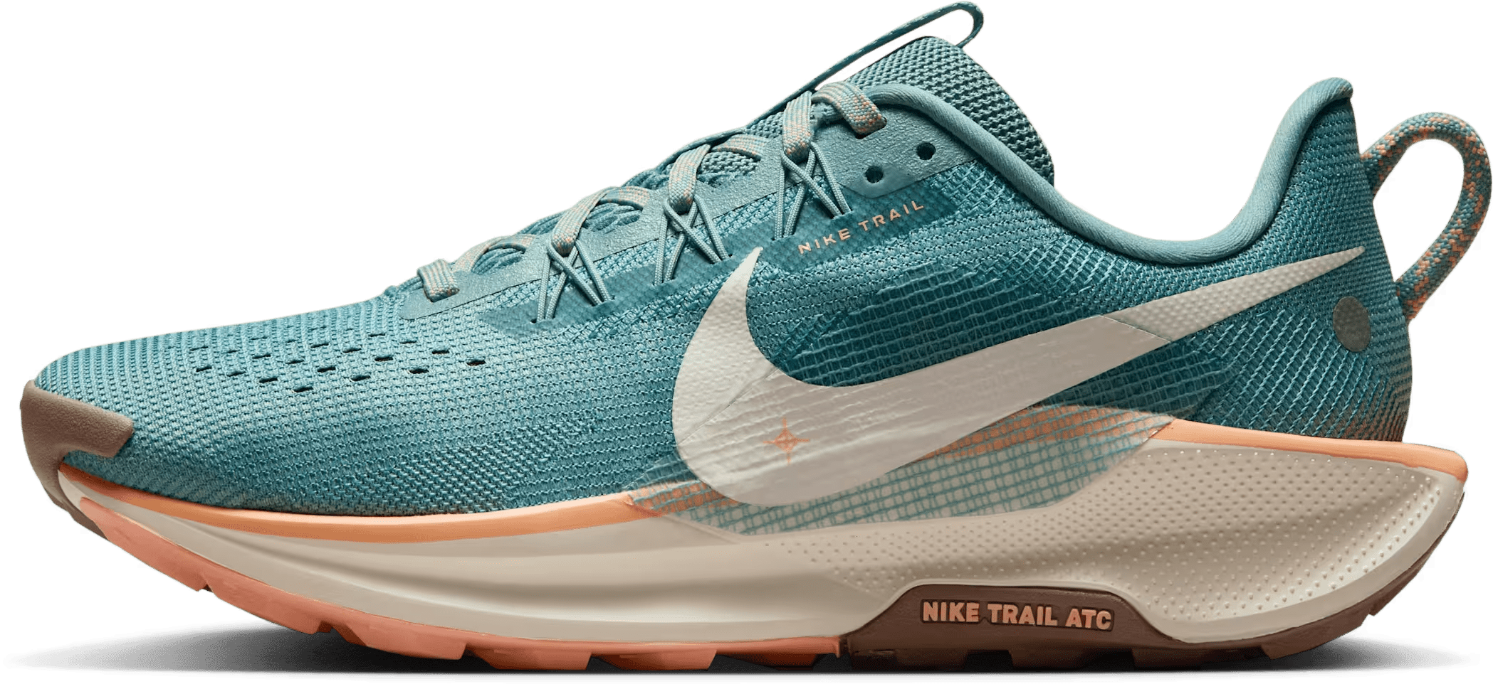 Nike React Pegasus Trail 5 Cannon Mink Brown Orange Chalk Soft Pearl (Women's)