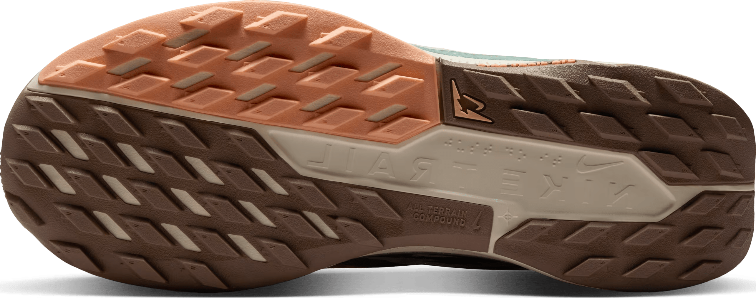 Nike React Pegasus Trail 5 Cannon Mink Brown Orange Chalk Soft Pearl (Women's)