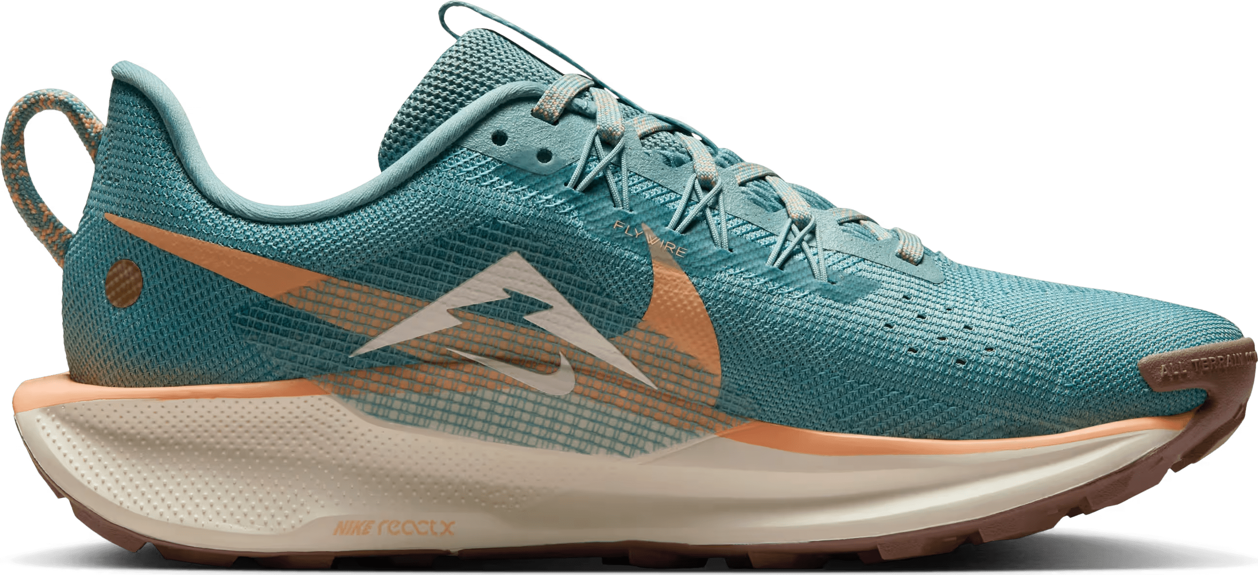 Nike React Pegasus Trail 5 Cannon Mink Brown Orange Chalk Soft Pearl (Women's)