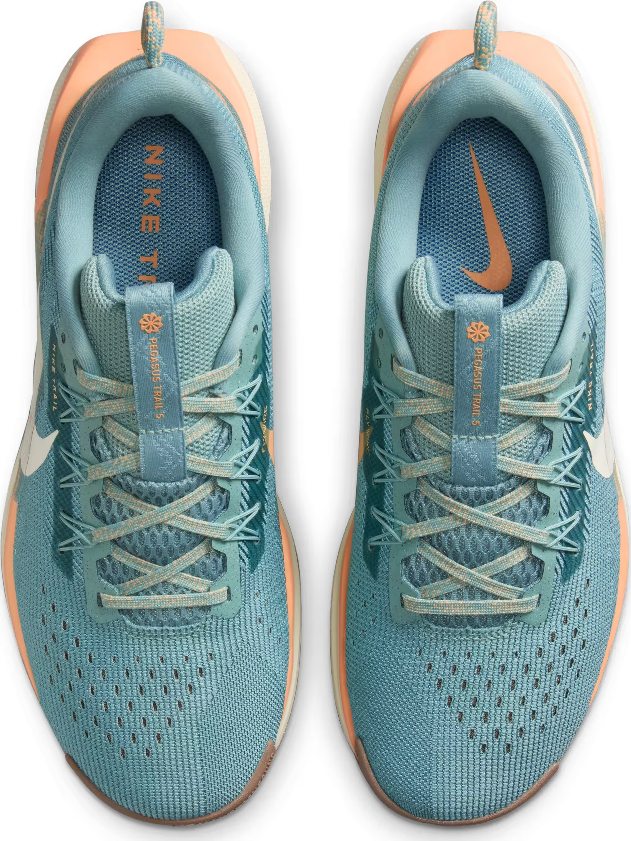 Nike React Pegasus Trail 5 Cannon Mink Brown Orange Chalk Soft Pearl (Women's)