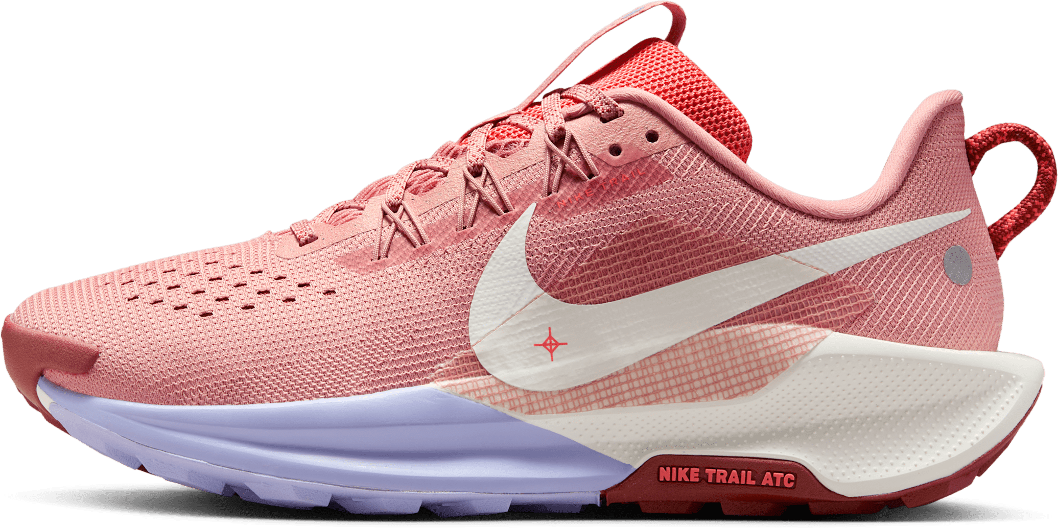 Nike React Pegasus Trail 5 Red Stardust Sail Lilac Ice Mars Stone (Women's)