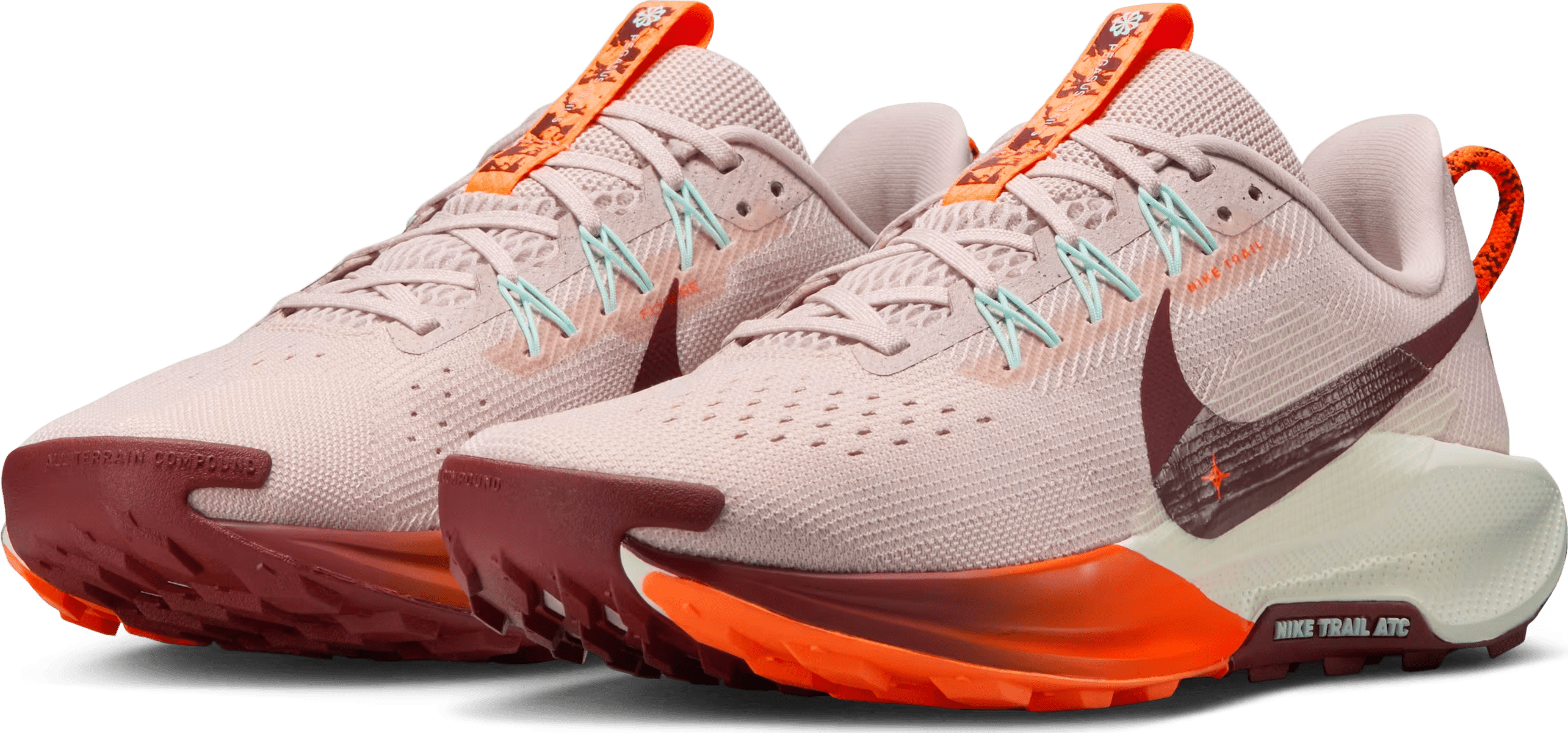Nike React Pegasus Trail 5 Silt Red Hyper Crimson Sail Dark Team Red (Women's)