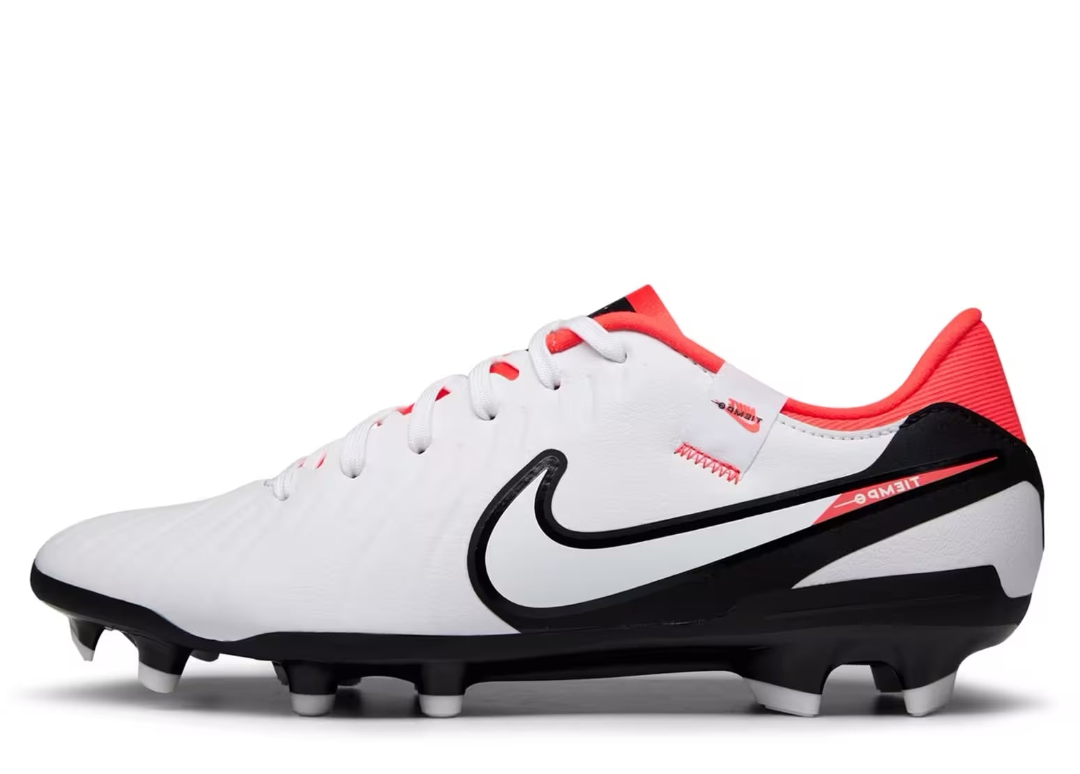 Nike Tiempo Legend 10 Elite FG White Black Bright Crimson