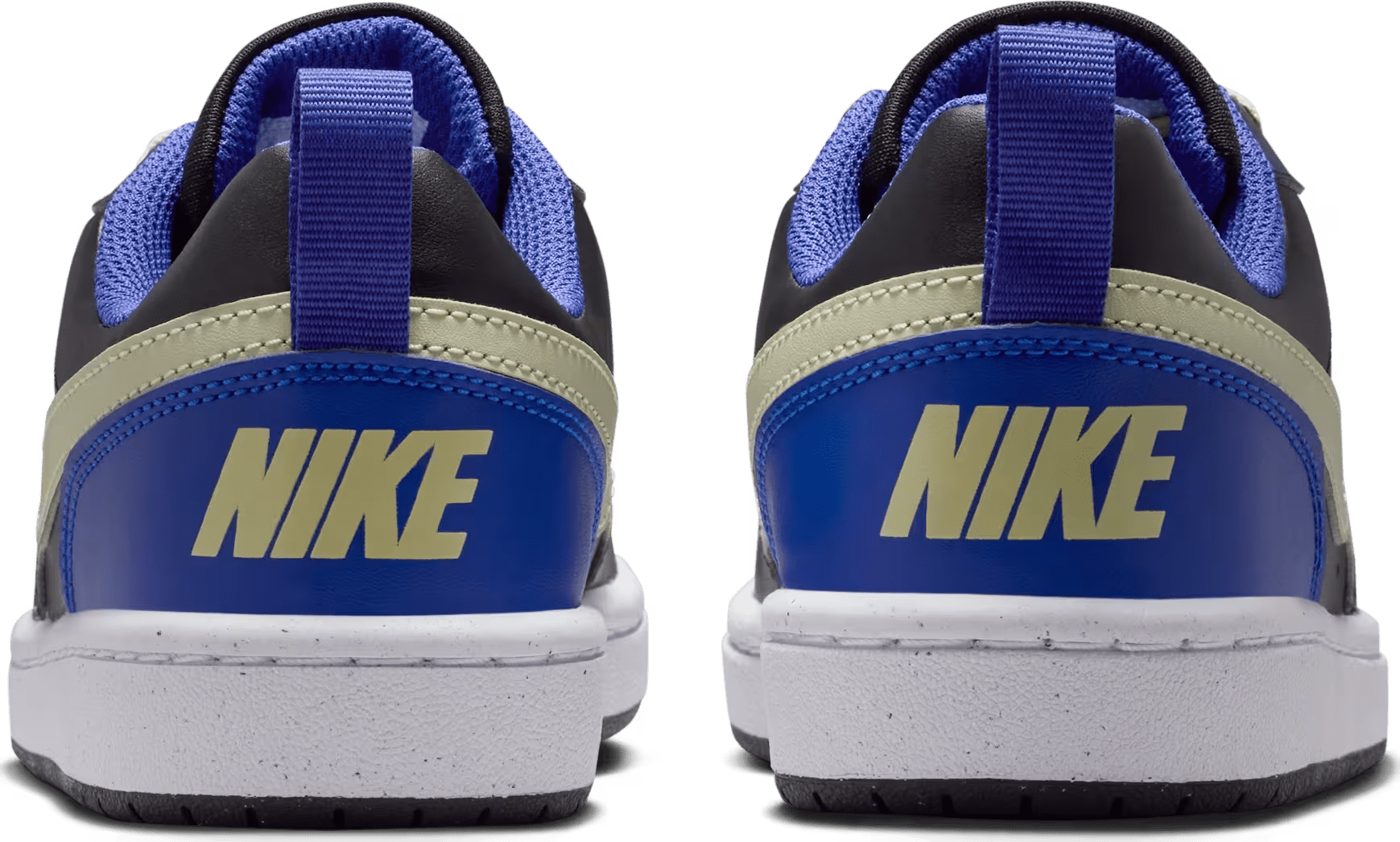 Nike Court Borough Low Recraft Black Cave Purple Olive Aura (GS)