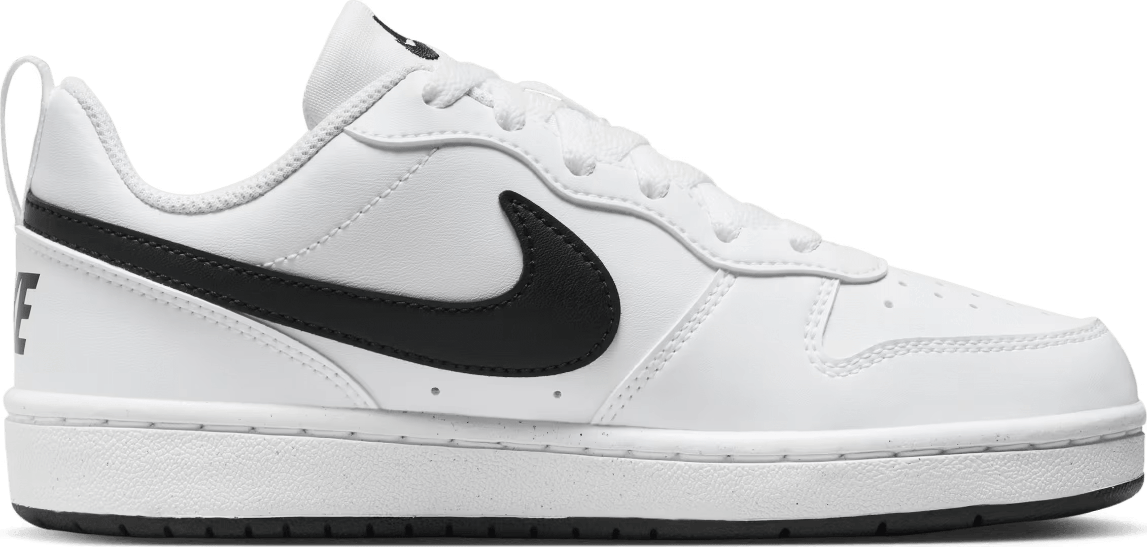 Nike Court Borough Low Recraft GS "Black White"
