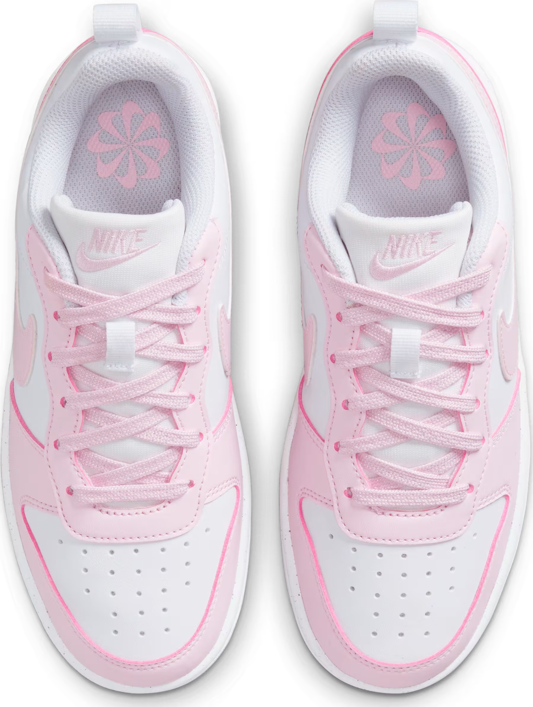 Nike Court Borough Low Recraft GS White Pink Brand New