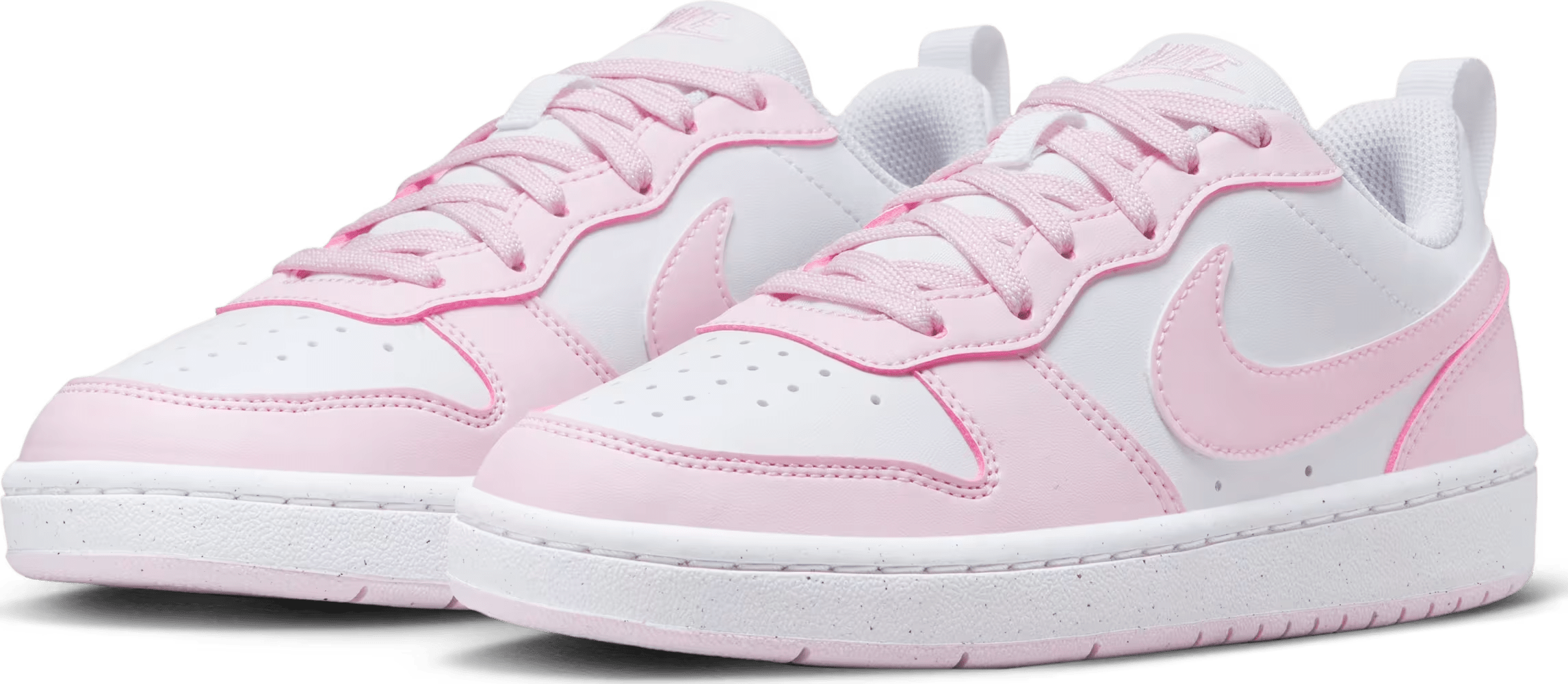 Nike Court Borough Low Recraft GS White Pink Brand New