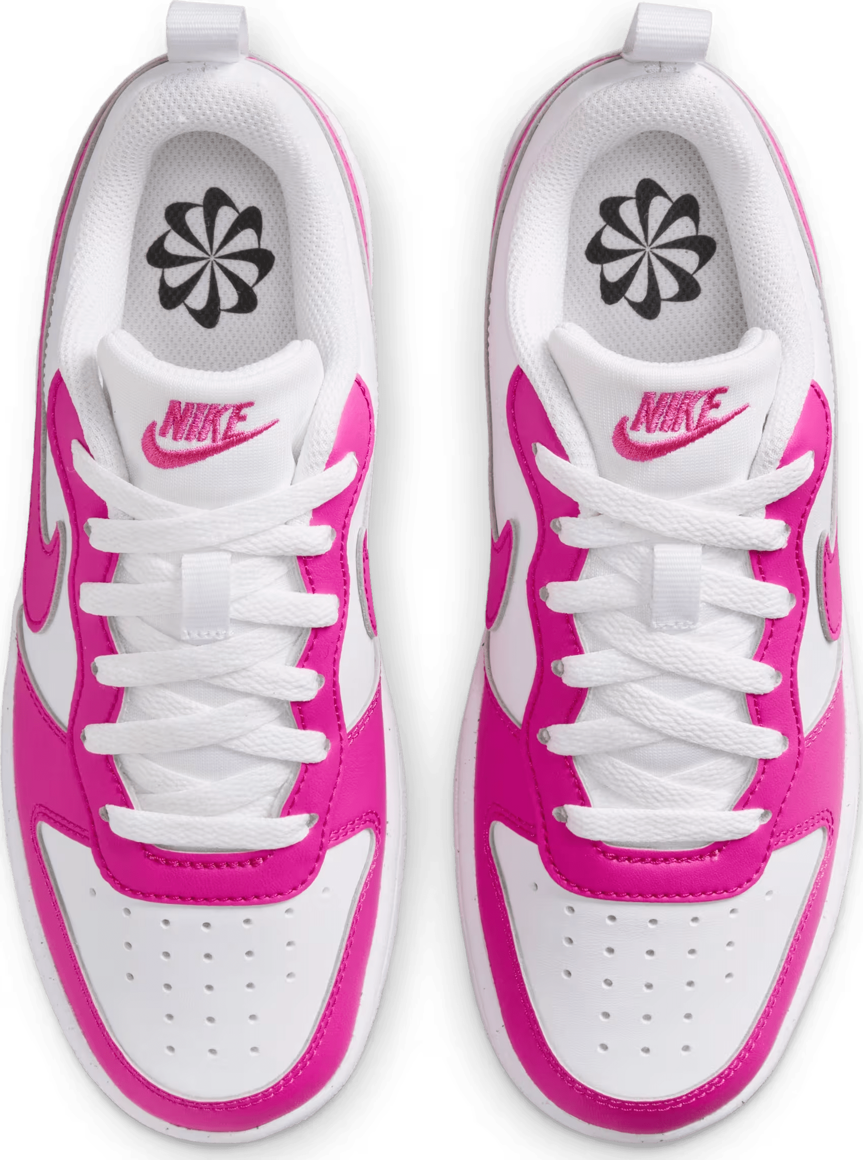 Nike Court Borough Low Recraft Laser Fuchsia White (GS)