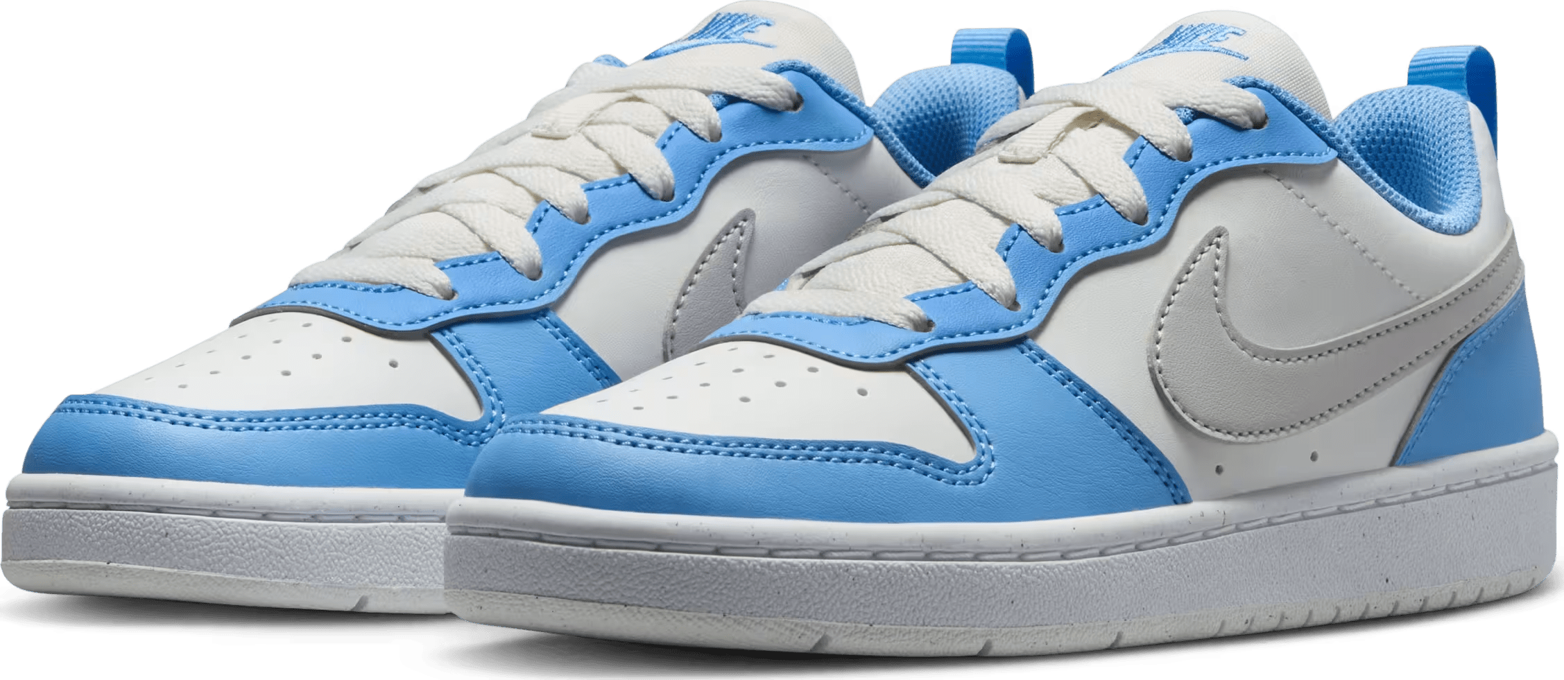 Nike Court Borough Low Recraft Summit White Cobalt Pulse White Vast Grey (GS)