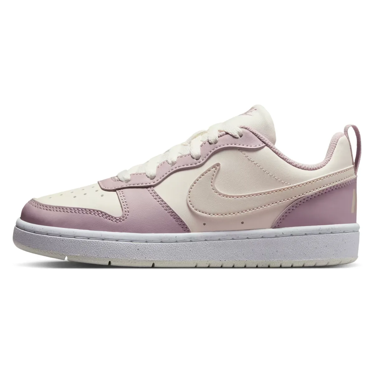 Nike Court Borough Low Recraft Sail Particle Rose White Light Orewood Brown (GS)