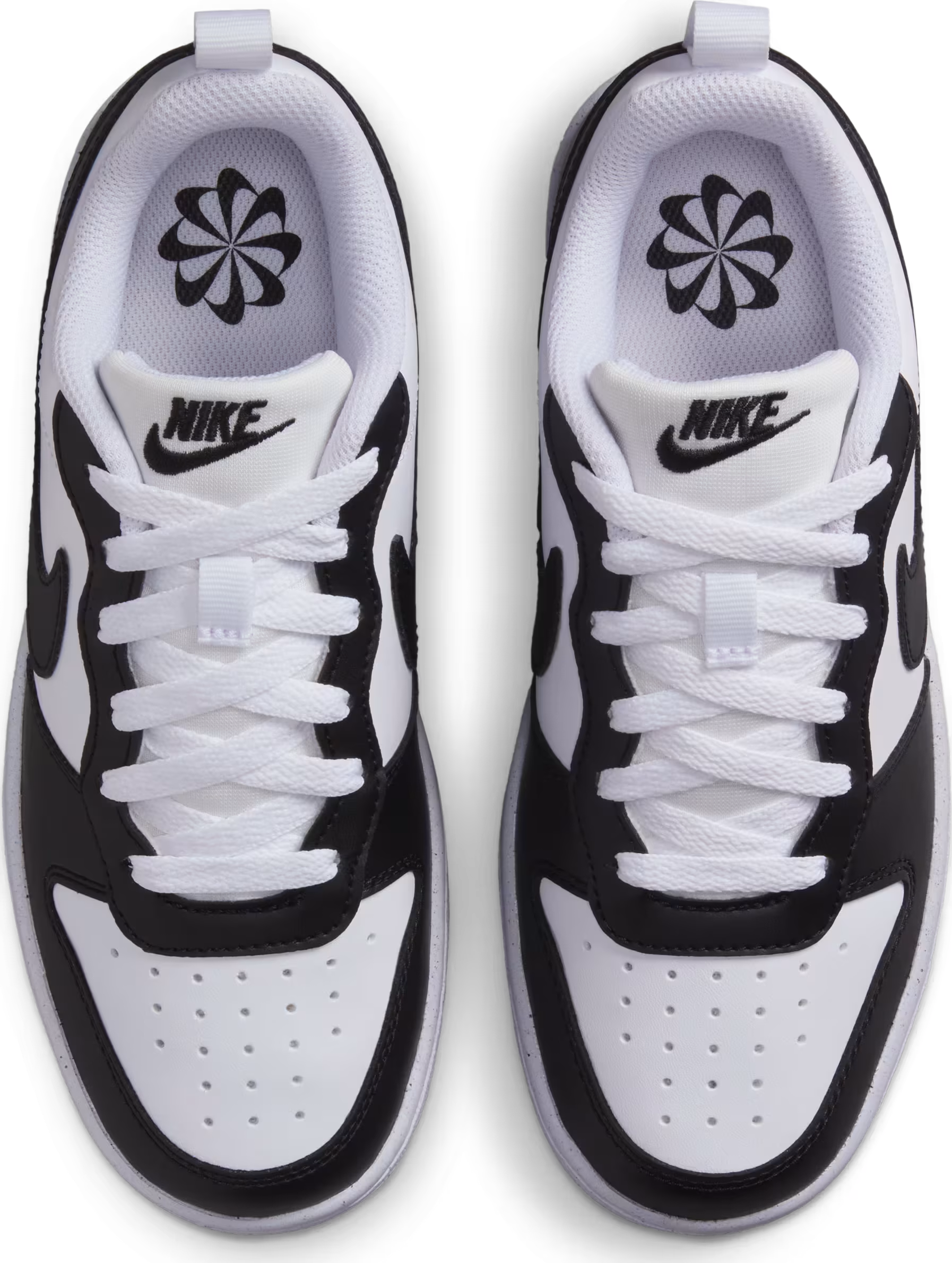 Nike Court Borough Low Recraft Black White (GS)