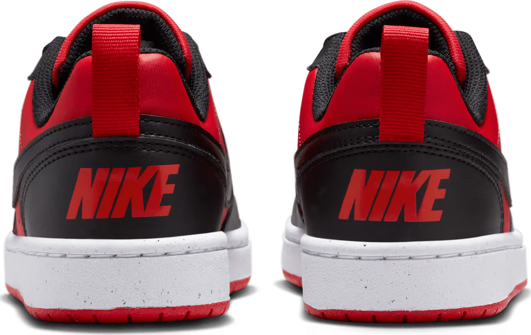 Nike Court Borough Low Recraft GS Black University Red Brand New