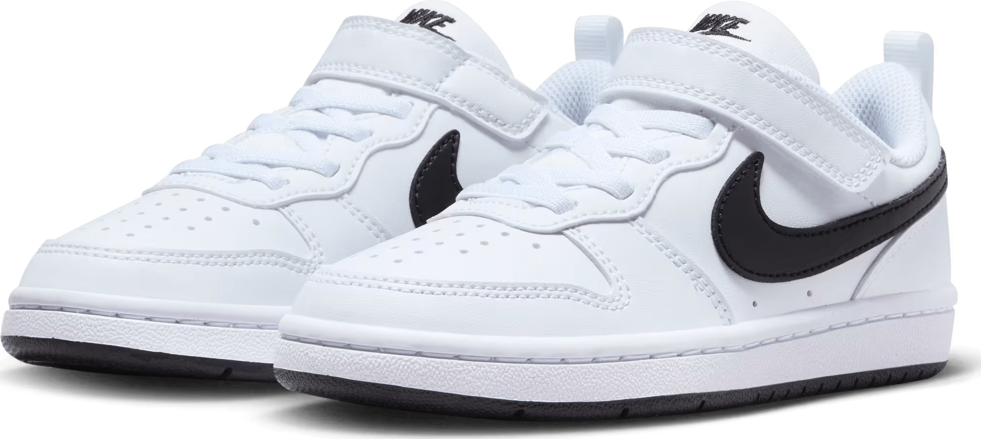 Nike Court Borough Low Recraft White Black (PS)
