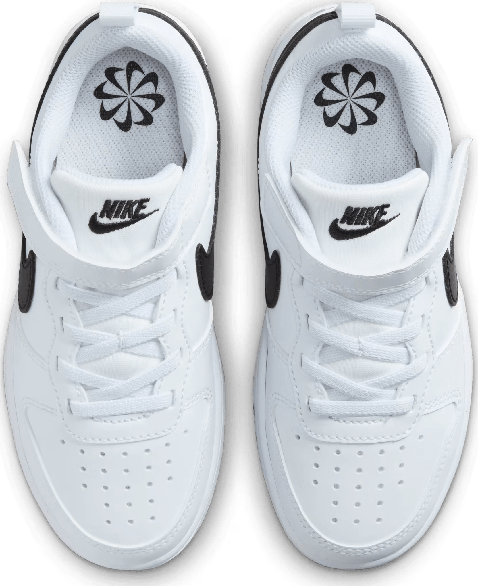 Nike Court Borough Low Recraft White Black (PS)