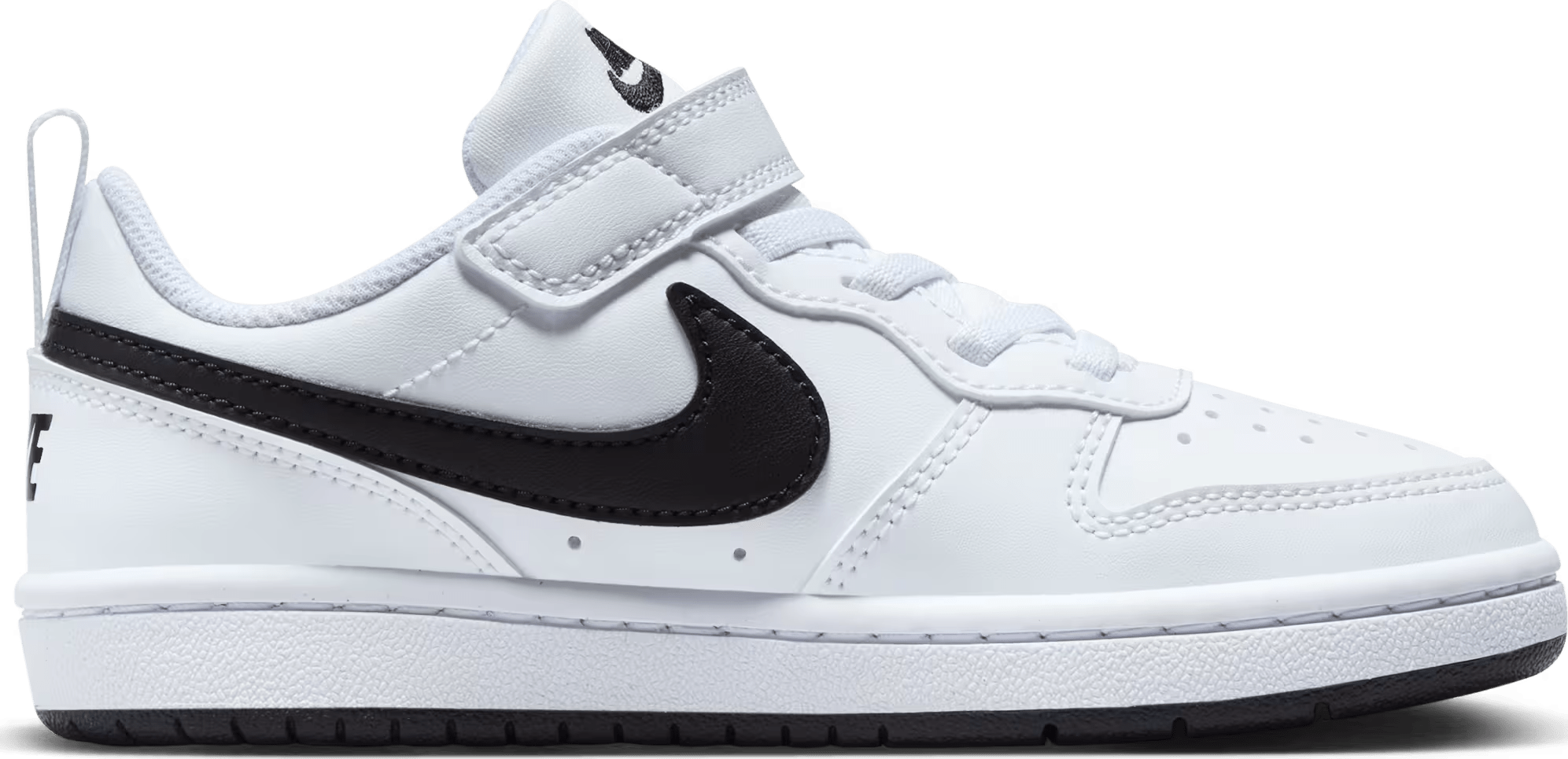 Nike Court Borough Low Recraft White Black (PS)