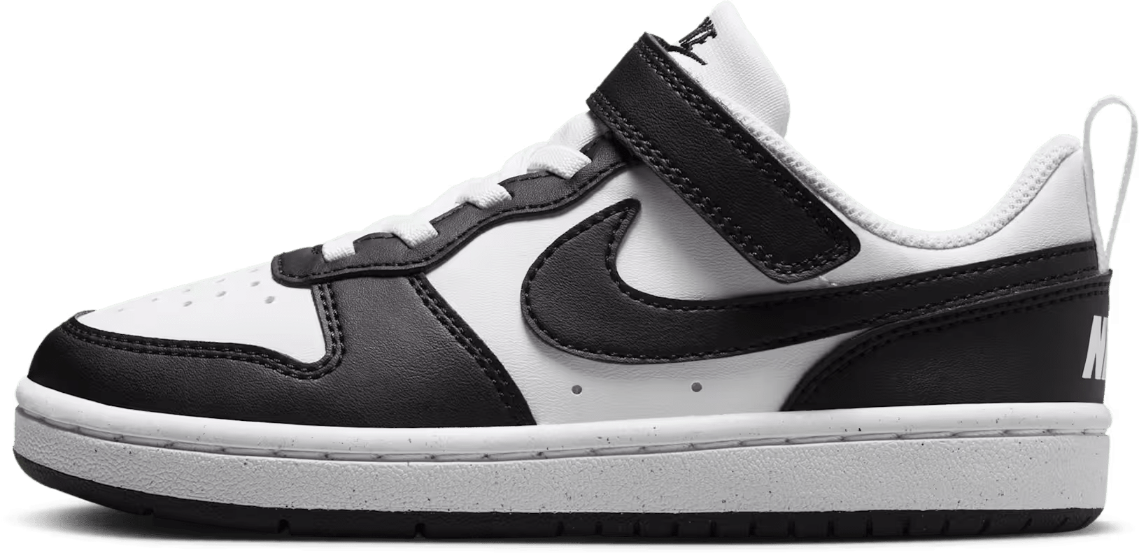 Nike Court Borough Low Recraft Black White (PS)