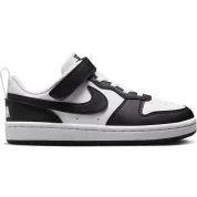 Nike Court Borough Low Recraft Black White (PS)