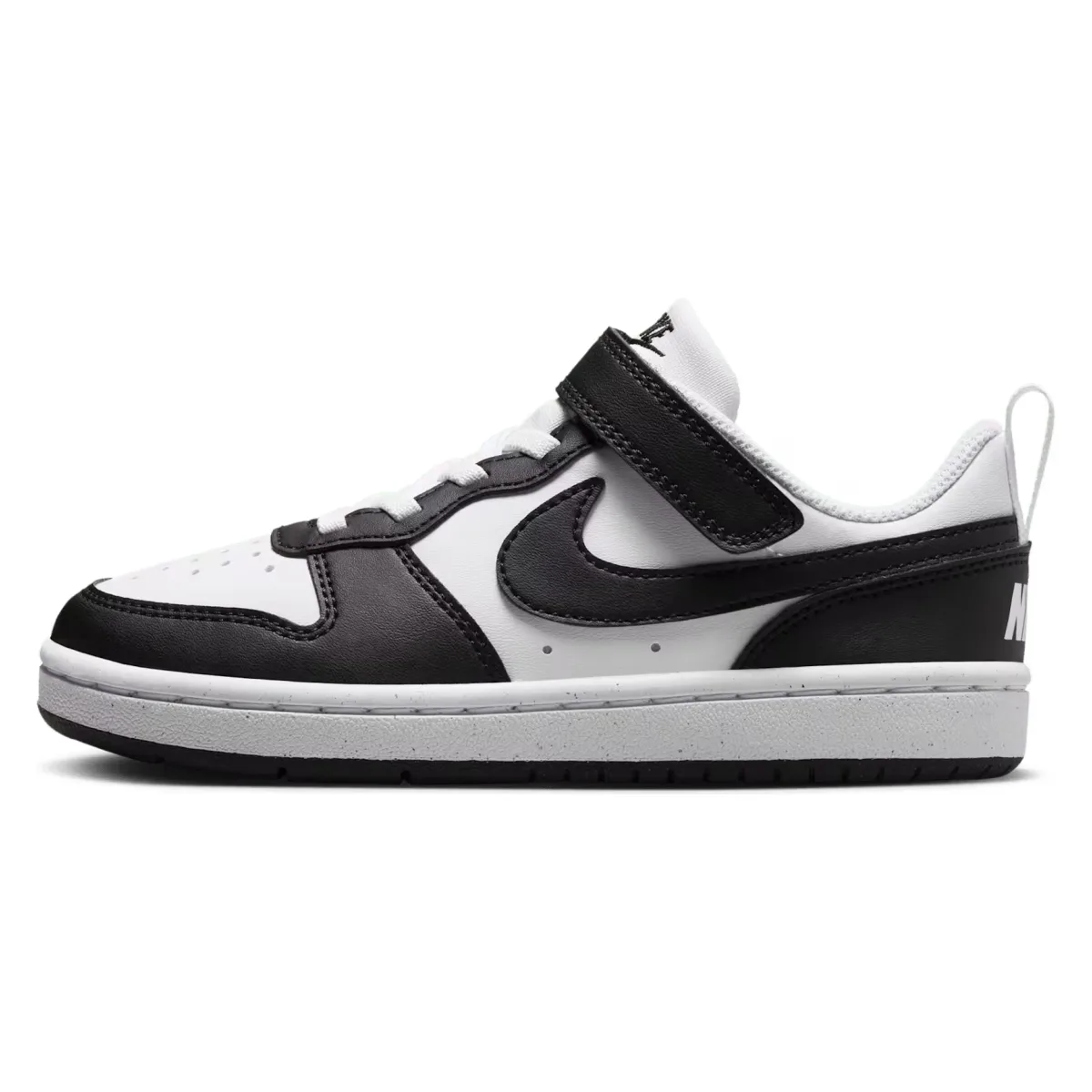 Nike Court Borough Low Recraft Black White (PS)