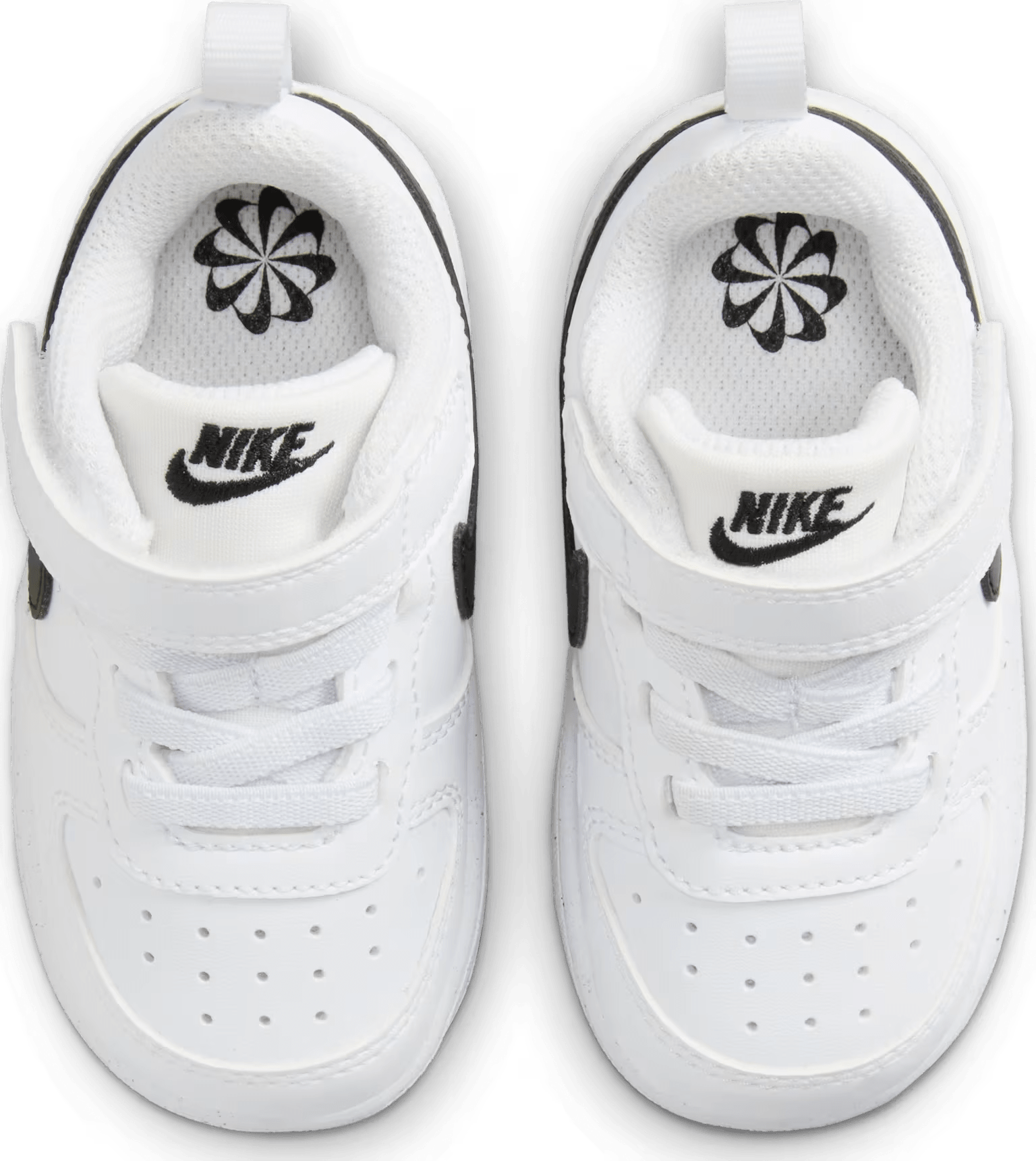 Nike Court Borough Low Recraft White Black Swoosh (TD)