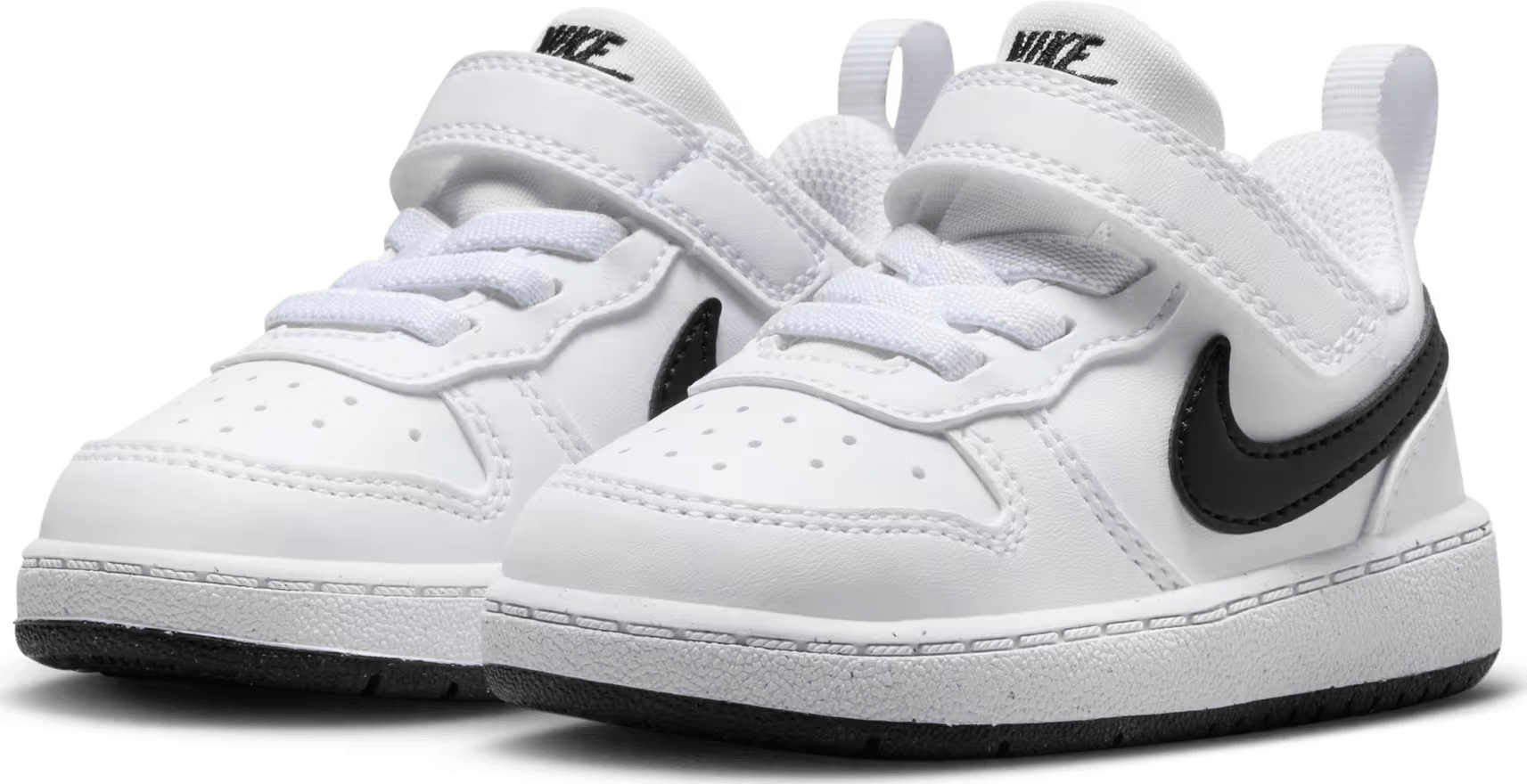 Nike Court Borough Low Recraft White Black Swoosh (TD)