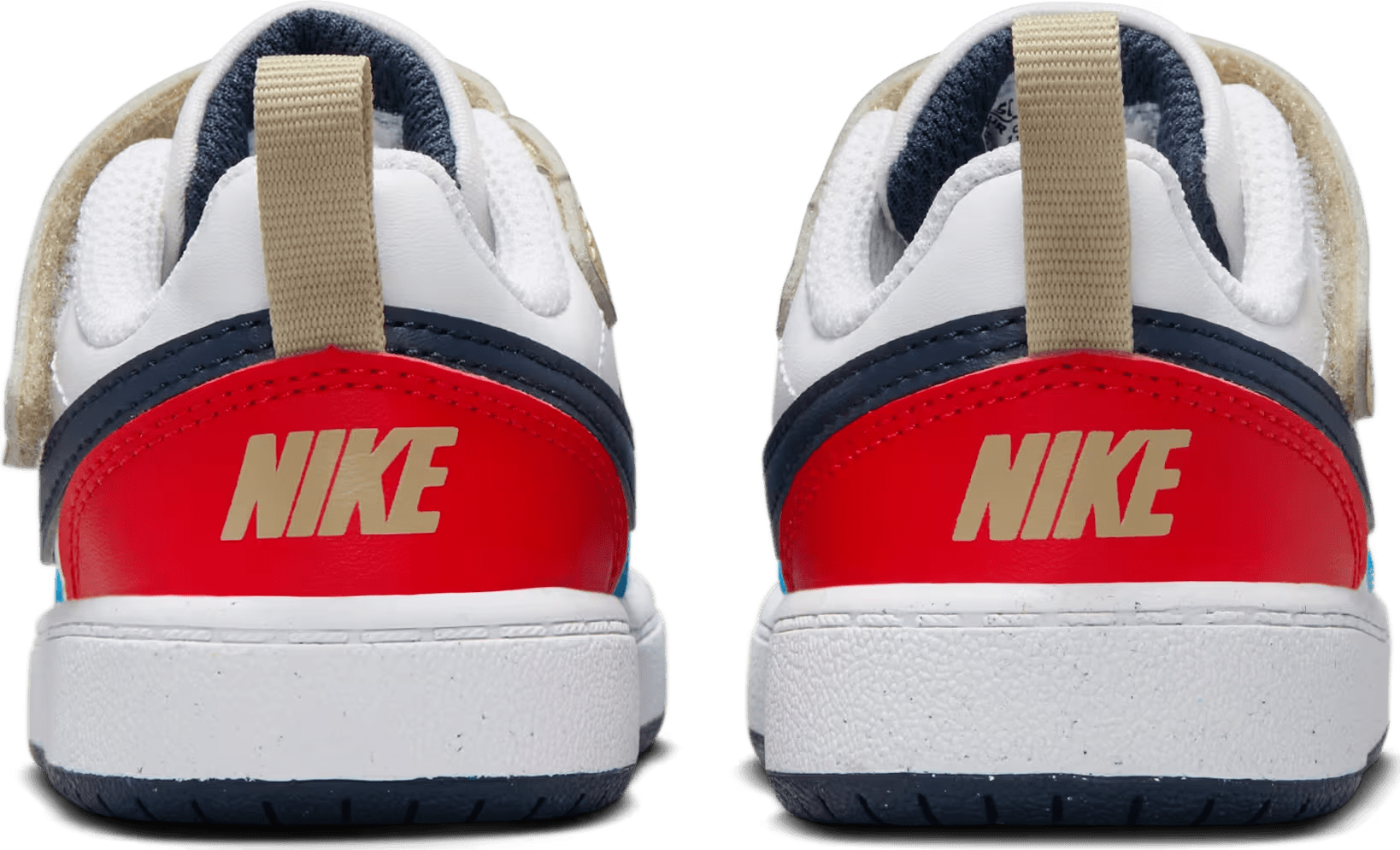 Nike Court Borough Low Recraft White Thunder Blue Light Crimson (TD)