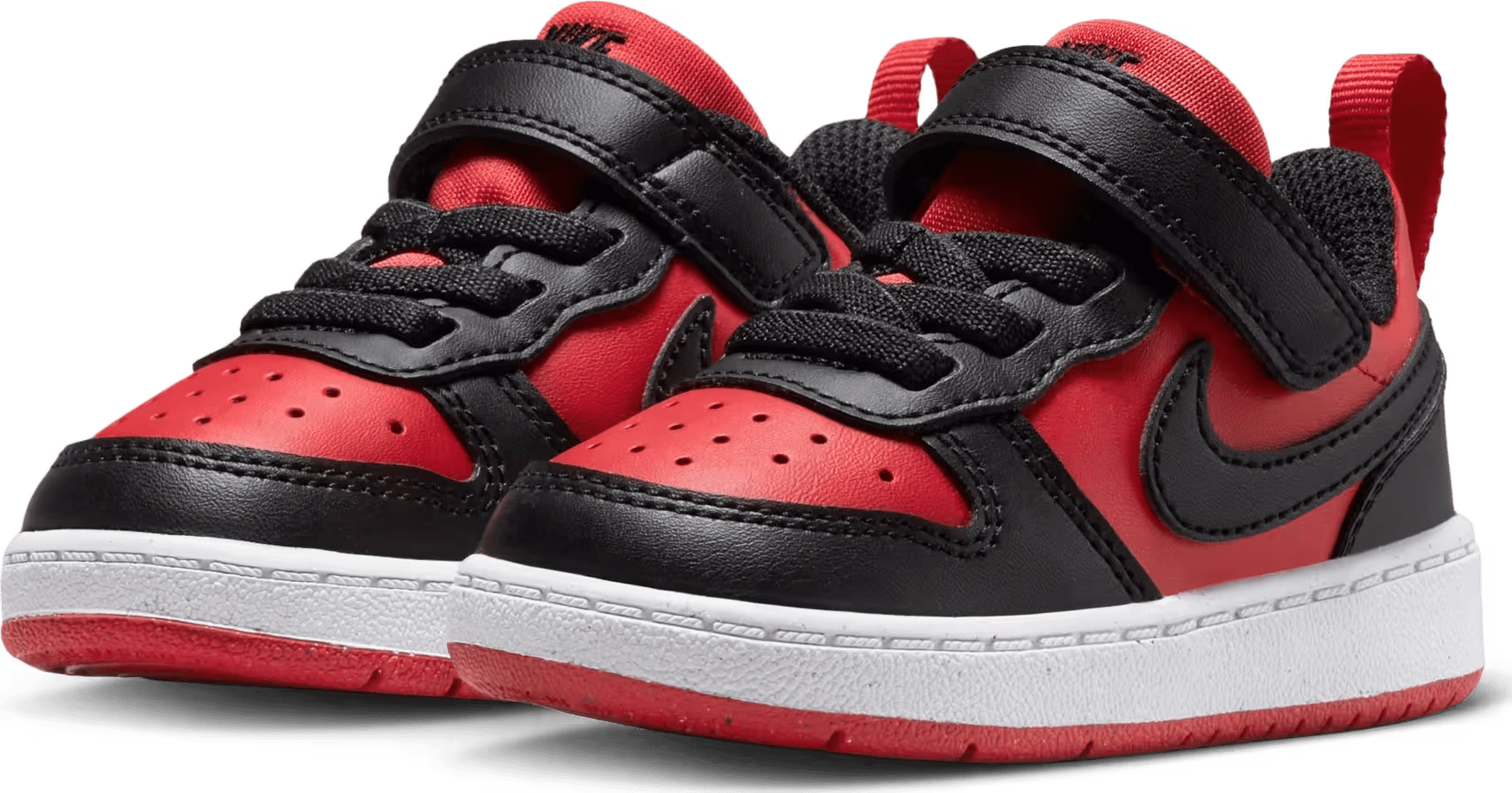 Nike Court Borough Low Recraft University Red Black (TD)