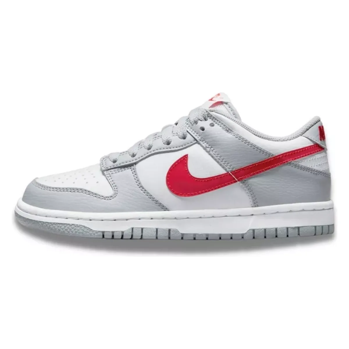 Nike Dunk Low White Grey Red (GS)
