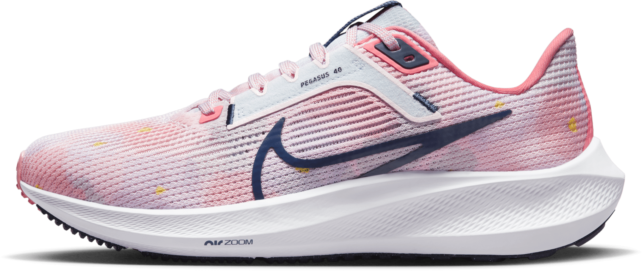 Nike Pegasus 40 Premium Floral Watercolor Pearl Pink (Women's)