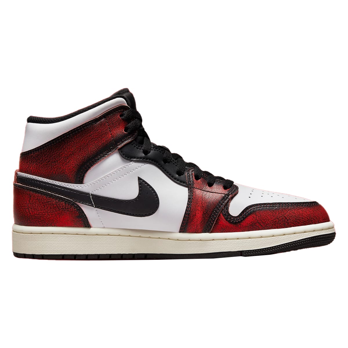 Air Jordan 1 Mid Wear-Away "Infrared 23"