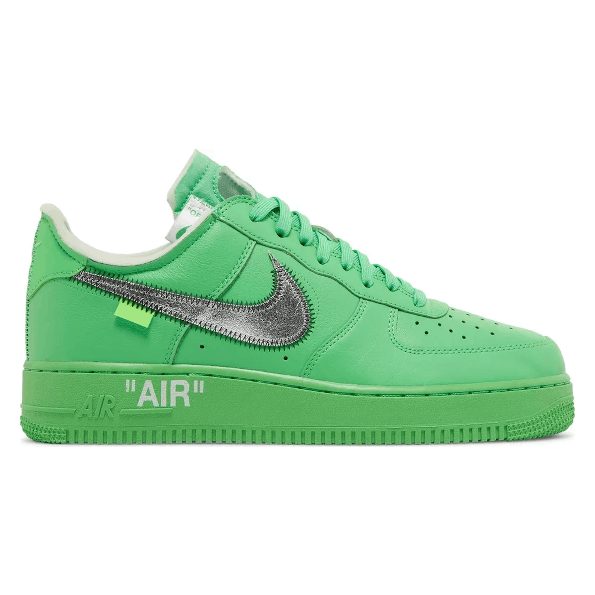 Off-White x Nike Air Force 1 Low "Light Green Spark"