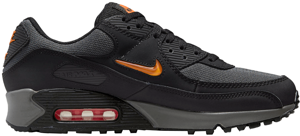 Nike air max oranje zwart sales