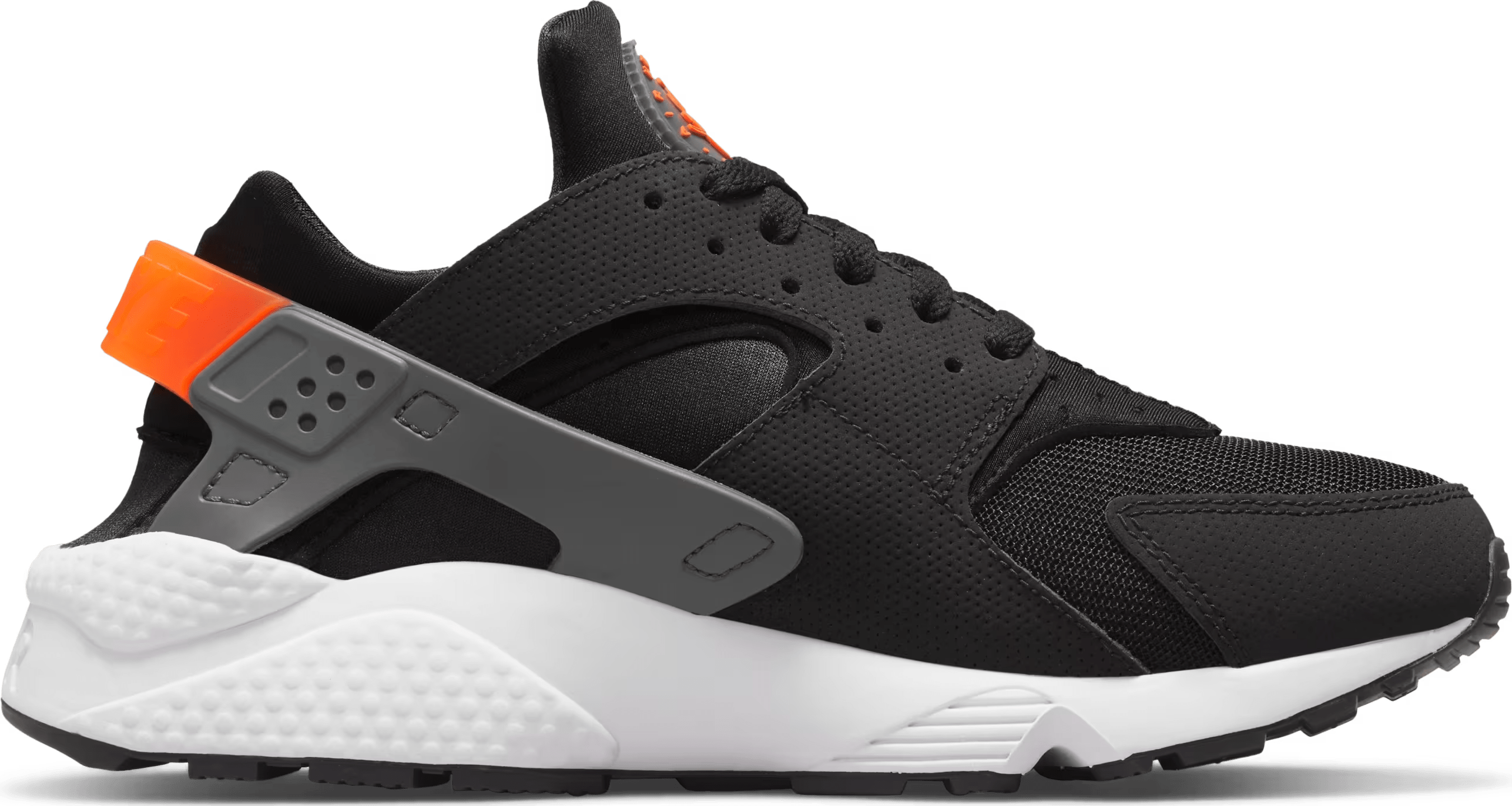 Nike Air Huarache Black Safety Orange