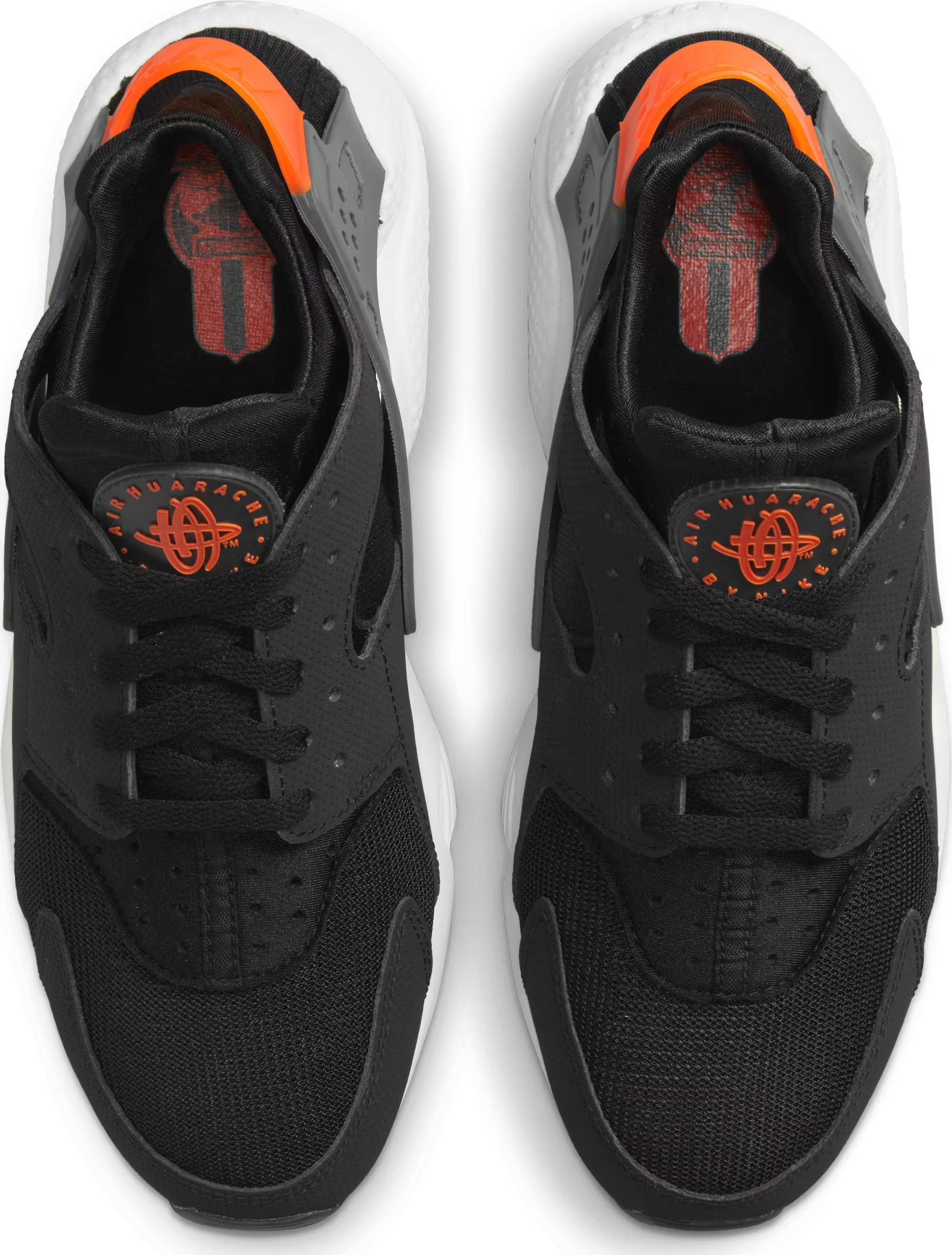 Nike Air Huarache Black Safety Orange