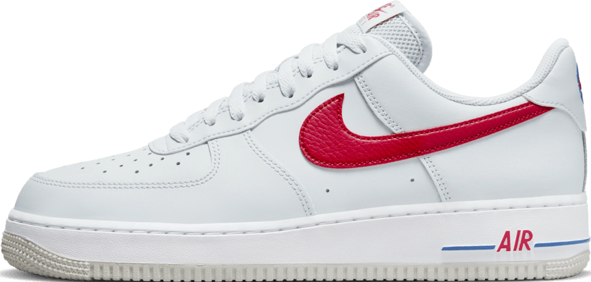 Nike Air Force 1 '07 "White University Red"