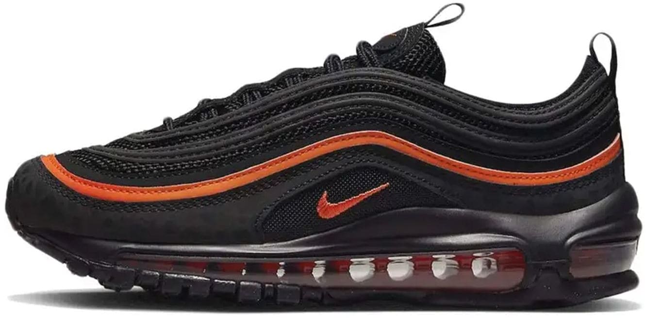 Nike air max 97 zwart clearance rood