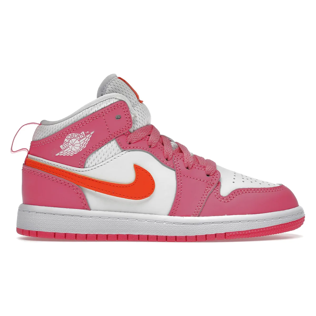 Air Jordan 1 Mid Pinksicle Safety Orange (PS)