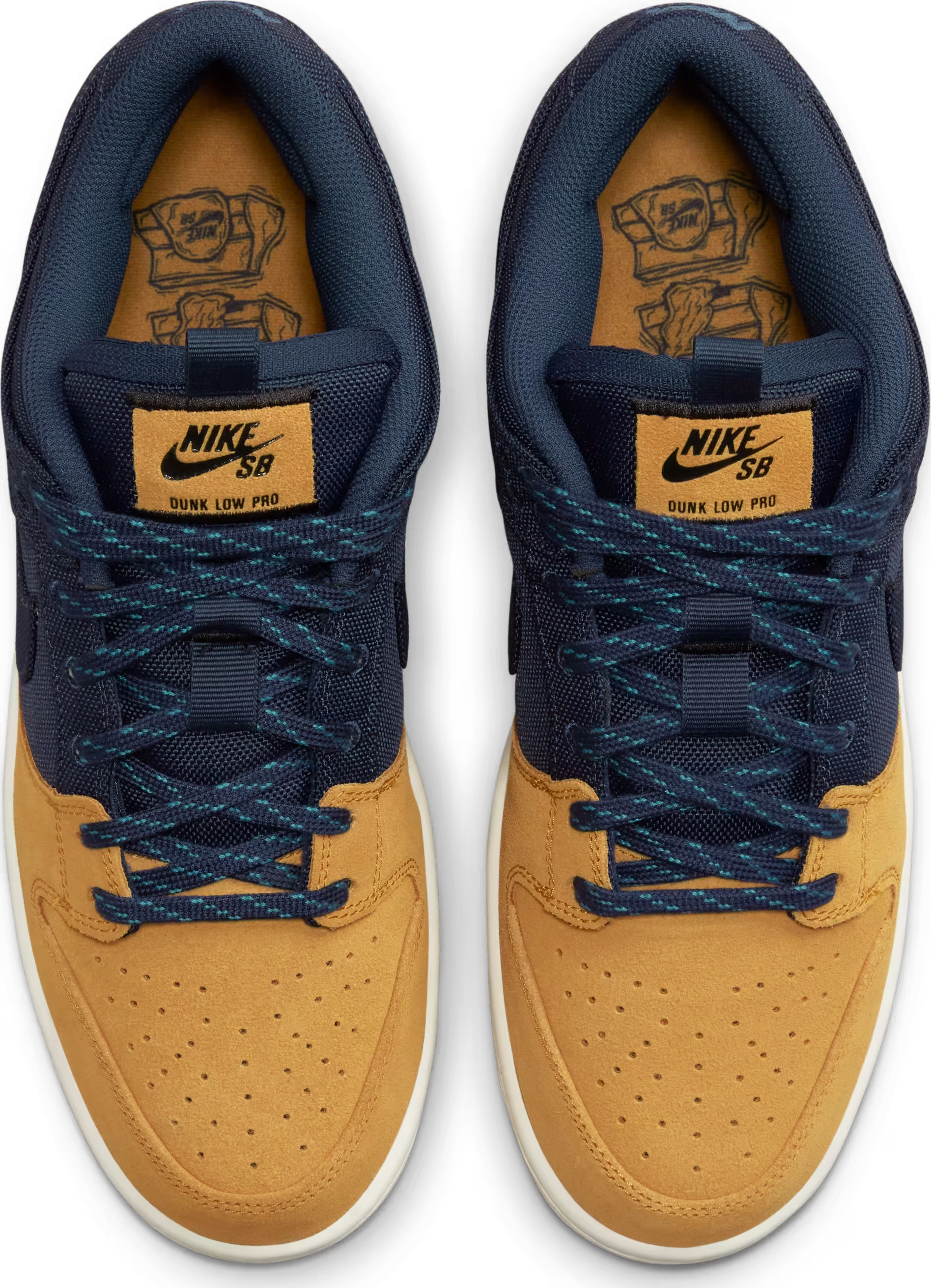 Nike SB Dunk Low "Midnight Navy/Desert Ochre"