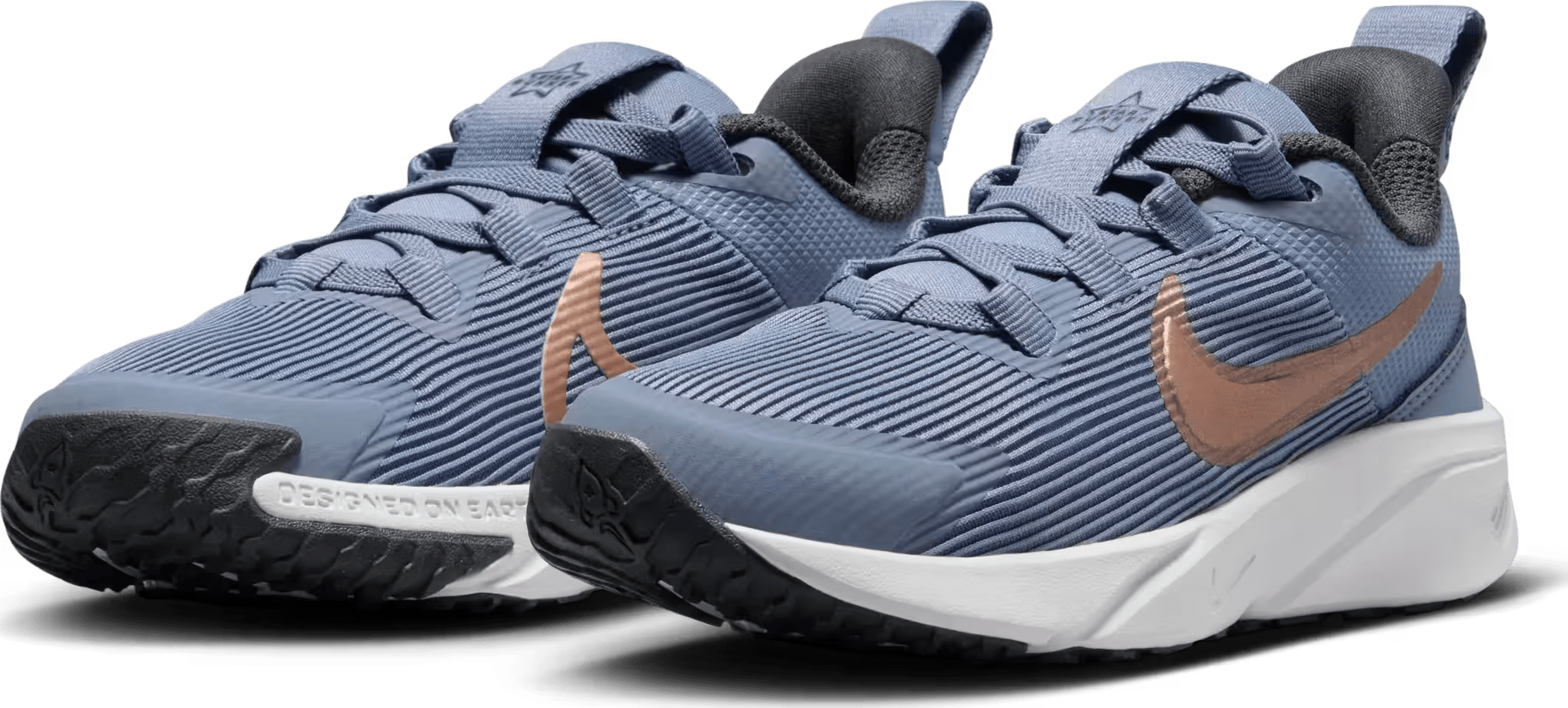 Nike Star Runner 4 Ashen Slate Armory Navy Pure Platinum Metallic Red Bronze (PS)