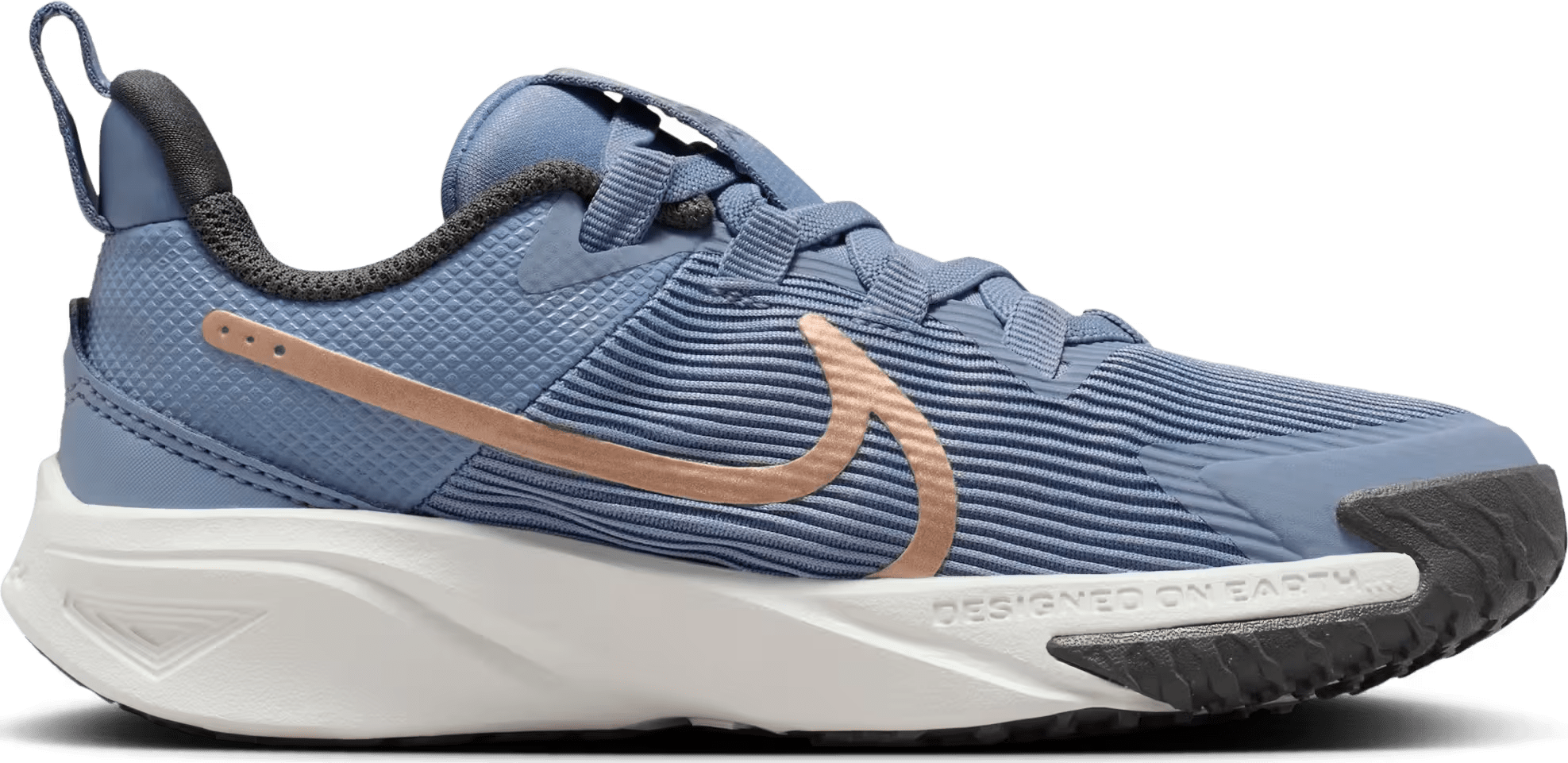 Nike Star Runner 4 Ashen Slate Armory Navy Pure Platinum Metallic Red Bronze (PS)