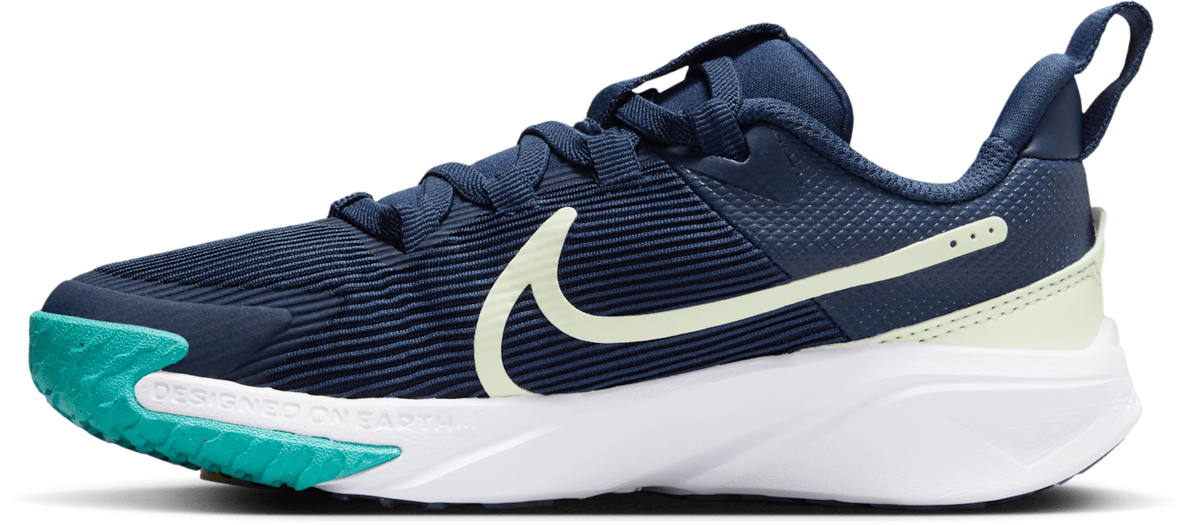 Nike Star Runner 4 Midnight Navy Dusty Cactus White Volt Tint (PS)