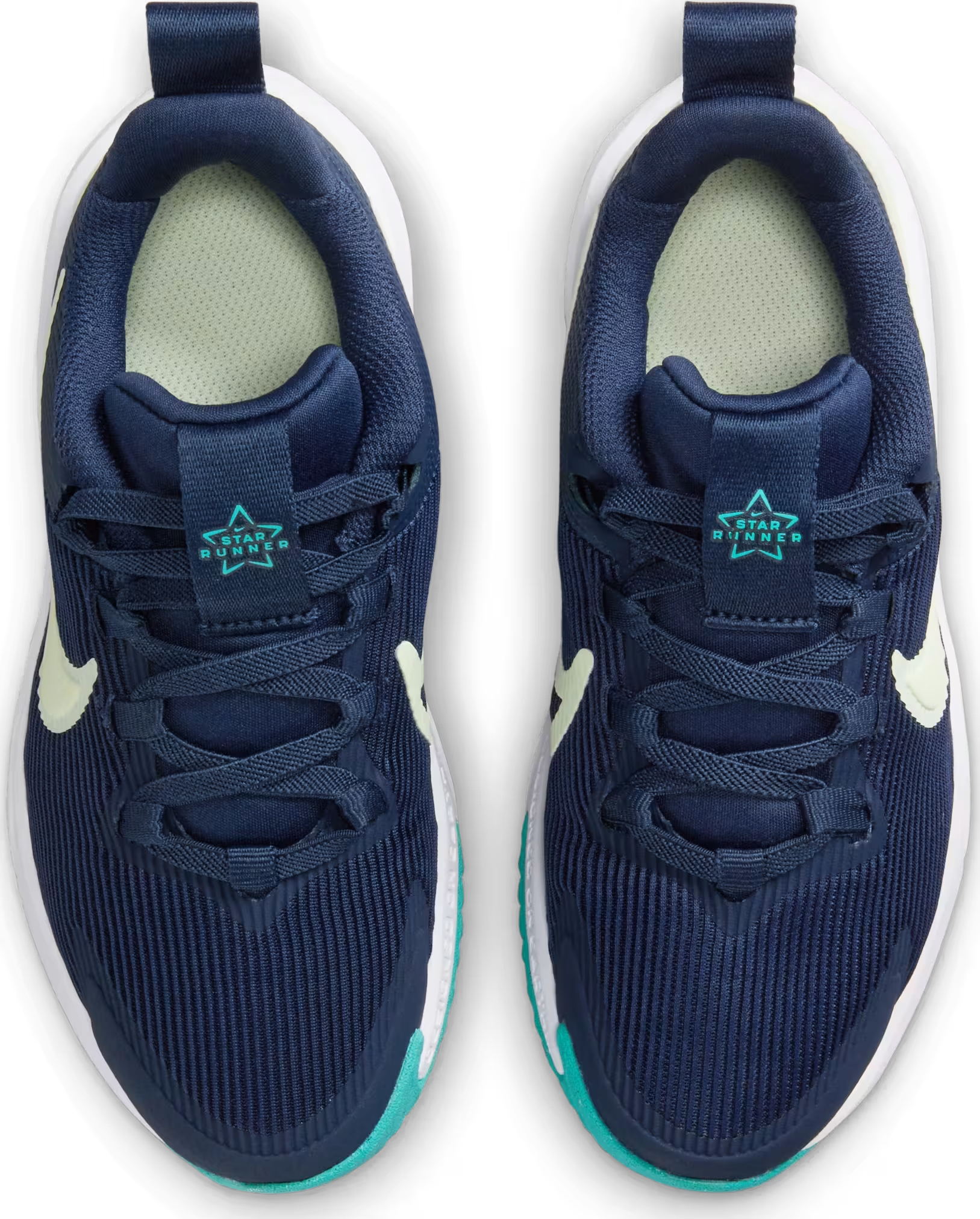 Nike Star Runner 4 Midnight Navy Dusty Cactus White Volt Tint (PS)