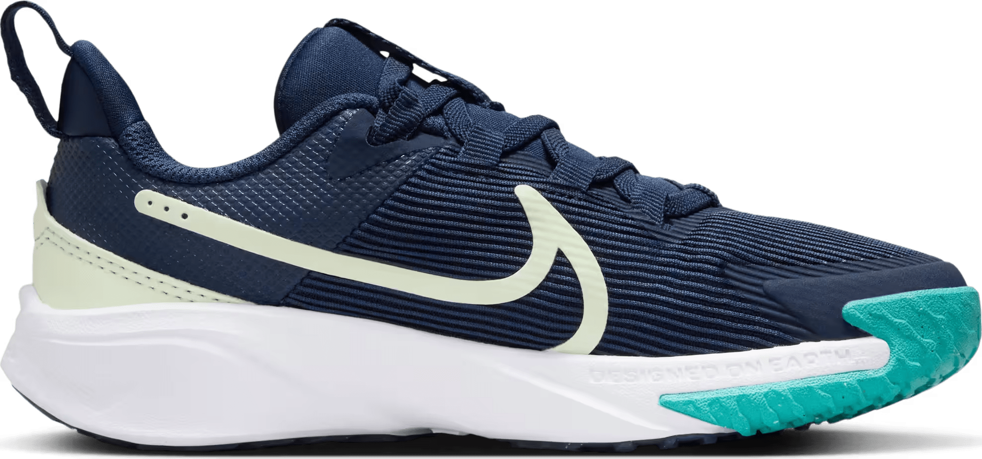 Nike Star Runner 4 Midnight Navy Dusty Cactus White Volt Tint (PS)