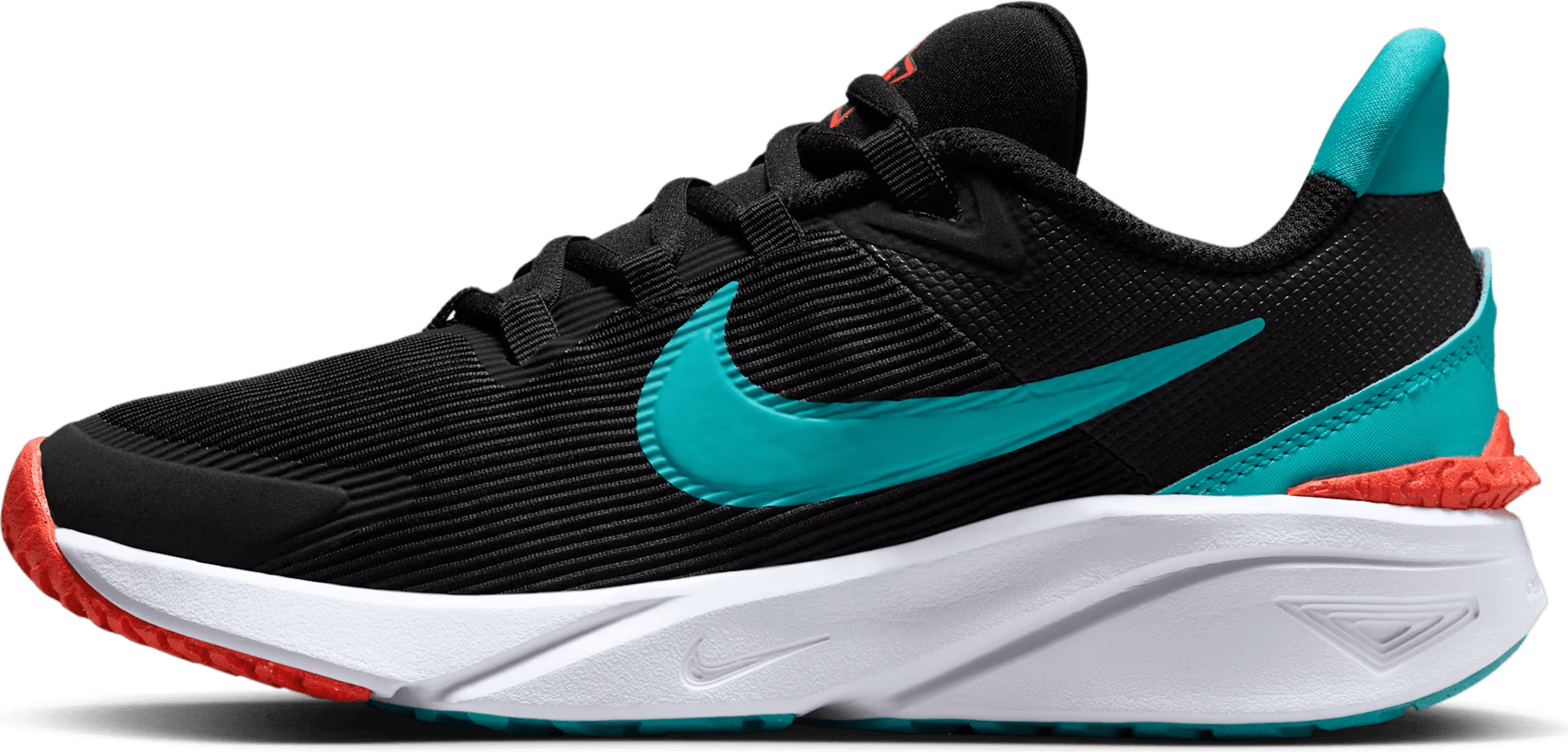 Nike Star Runner 4 Black Bright Crimson White Dusty Cactus (GS)