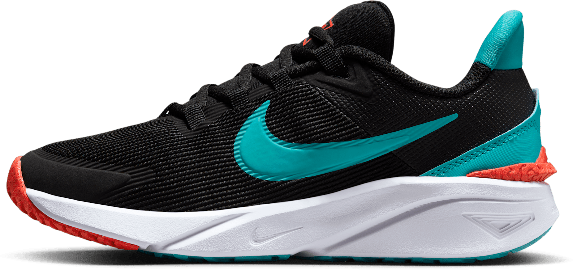 Nike Star Runner 4 Black Bright Crimson White Dusty Cactus (GS)