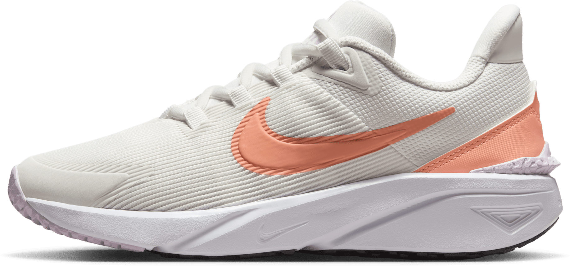 Nike Star Runner 4 Summit White White Black Apricot Agate (GS)
